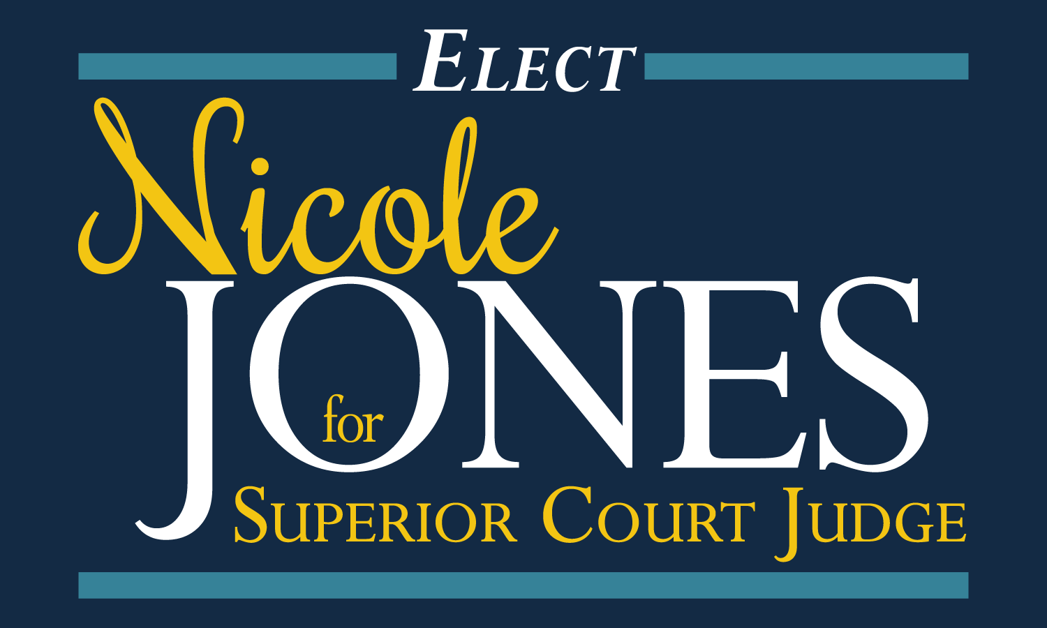 Nicole Jones For Judge